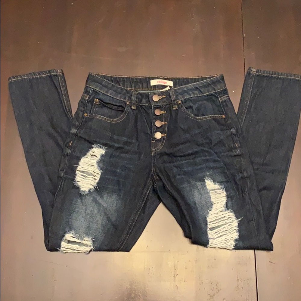 Refuge mom jeans size:2